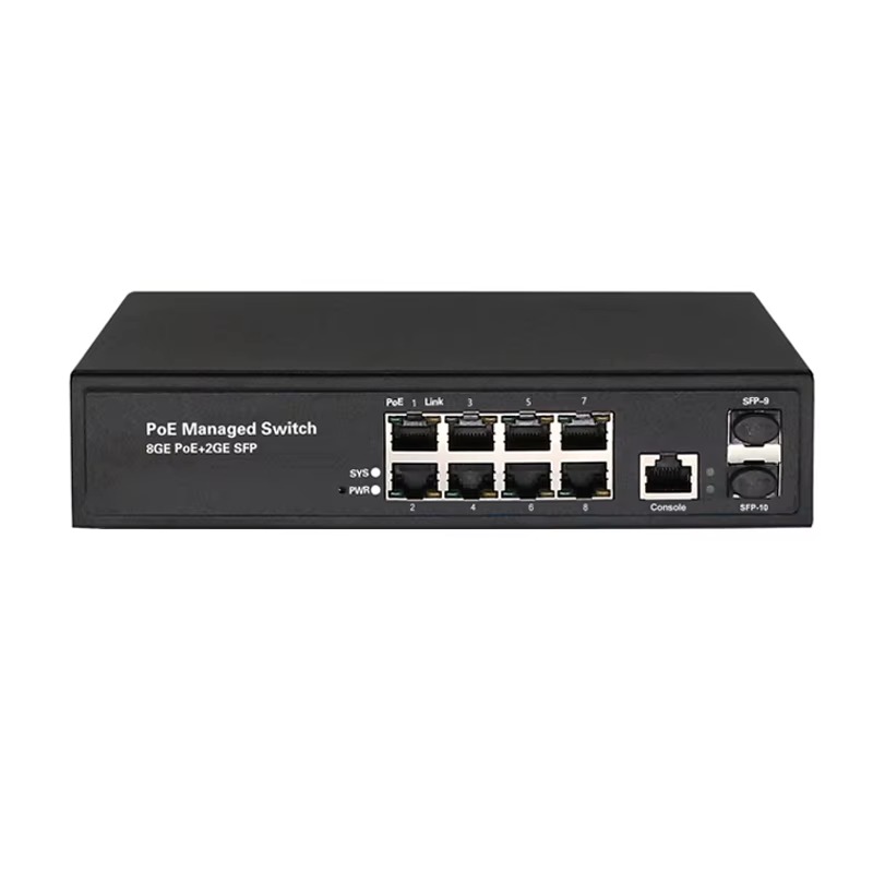 Managed Gigabit Poe Switch 8 Port 802.3At - 8 Port Gigabit L2 Managed Network