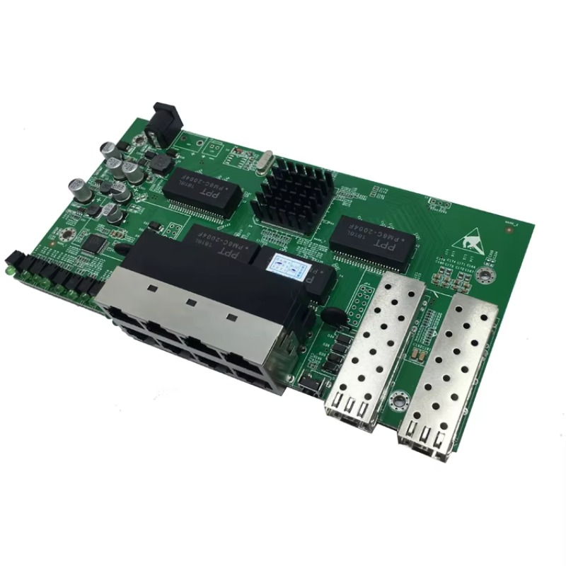 Managed Gigabit Poe Switch 8 Port 802.3At - Custom 8 Port PoE+ Full Gigabit