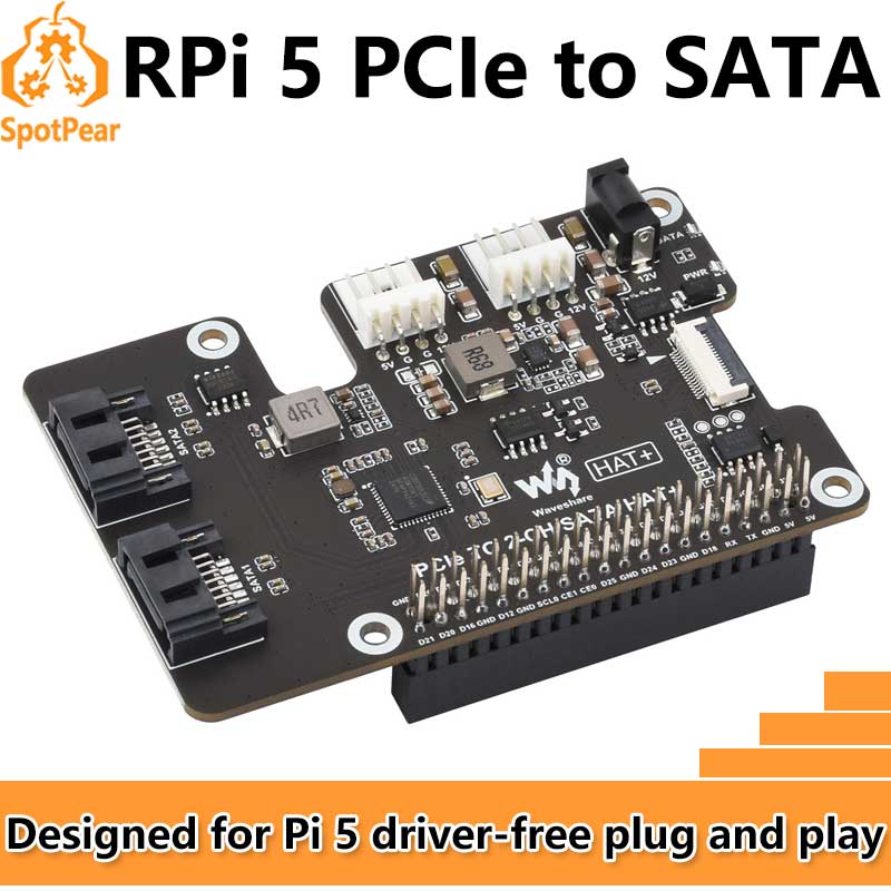Raspberry Pi 5 PCIe to SATA Ex - Turing Pi 2 ulasan dan harga