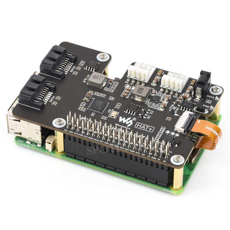Raspberry Pi 5 PCIe to SATA Ex - Turing Pi 2 ulasan dan harga