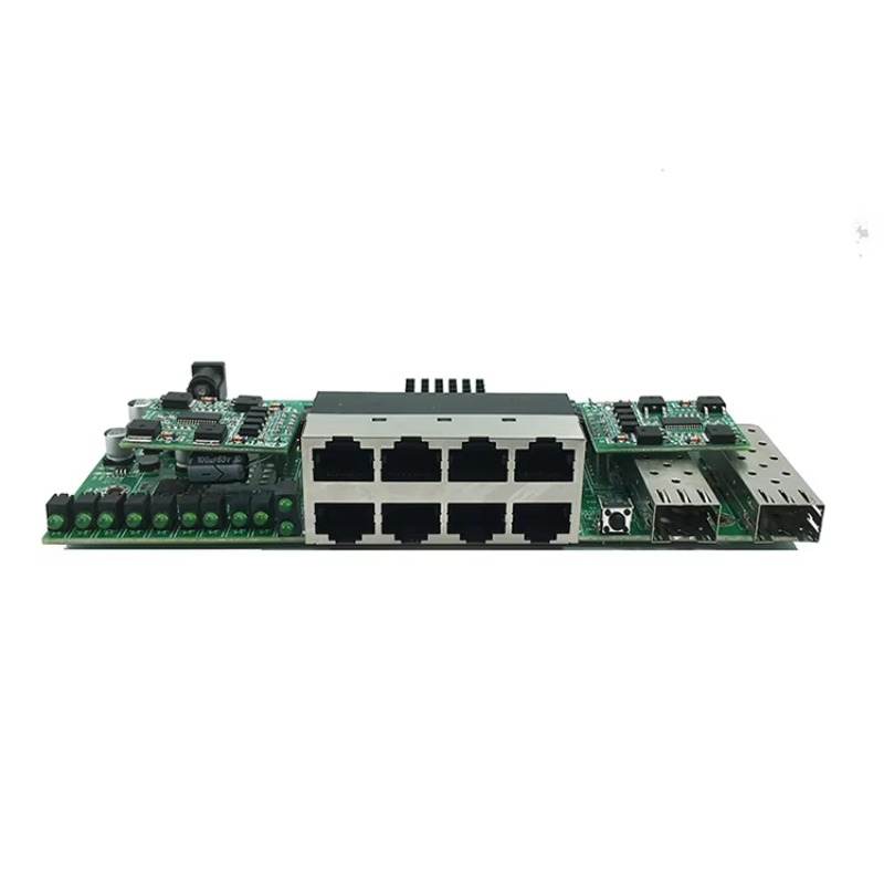 Custom 8 Port PoE+ Full Gigabi - Managed Gigabit Poe Switch 8 Port 802.3At ulasan dan harga